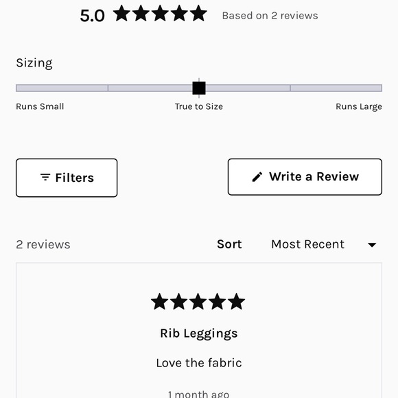 BYLT Ribbed Leggings - Picture 9 of 9